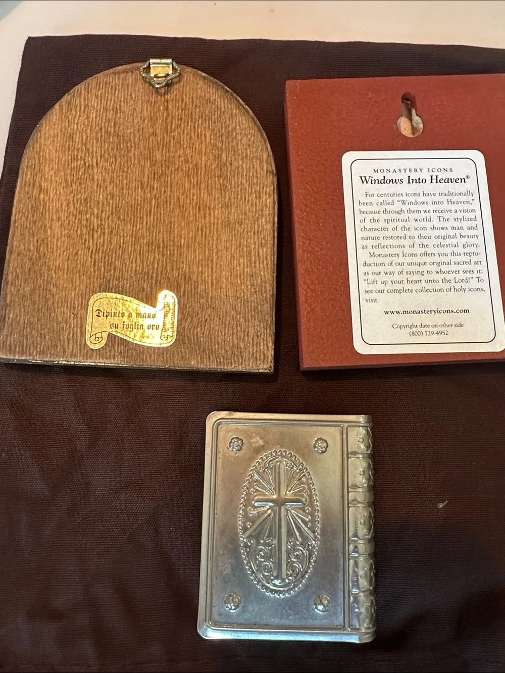 Religious Icons and Saint Josemaria Escrivá Rosary Box